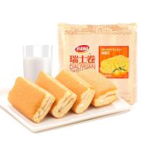 达利园 瑞士卷橙汁味240g 营造早餐口袋零食蛋糕