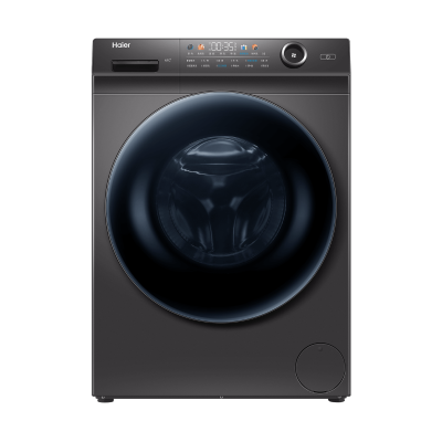 海尔洗衣机G100268BM12SU1 玉墨银 10公斤 直驱变频电机滚筒洗衣机