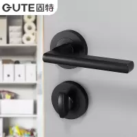 固特GUTE 隐形门锁单面锁暗锁室内卧室背景墙隐藏门锁(适合门厚35-55mm)