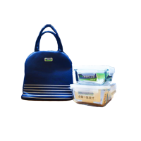 格琳阔(GREENCALL)简约藏青包套装分隔 1210ml+830ml SY-15