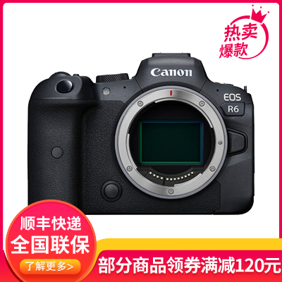 佳能(Canon)EOS R6 全画幅专业微单数码相机RF 70-200mm F2.8 L IS USM镜头套装 201