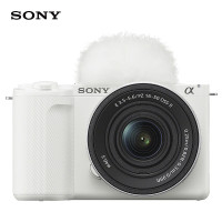 索尼(SONY)ZV-E10 II ZV-E10 M II 二代 APS-C画幅微单相机 滤镜直出 精准对焦 白色16-50mm标准套装(ZV-E10M2K ZVE10二代)