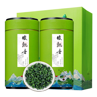 痴福 新茶铁观音茶叶罐装兰花香安溪茶叶浓香型乌龙茶500g