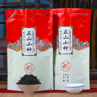 痴福 新茶正山小种武夷红茶浓香型松香散装茶叶两袋装500g