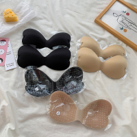 苏芈2021春夏季新款硅胶隐形文胸聚拢婚纱上托防滑胸贴礼服无痕乳贴