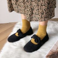 配裙子的单鞋浅口百搭温柔风晚晚鞋2021春季新款学生平底玛丽珍鞋