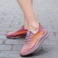 运动休闲女鞋春夏季老北京布鞋女网鞋透气飞织网妈妈鞋软底健步鞋