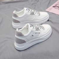 春夏季休闲运动板鞋2021年新款老爹春秋百搭小白女鞋ins街拍潮鞋