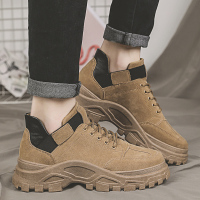 2021春季新款厚底松糕运动休闲鞋增高帆布板鞋ins老爹鞋百搭男鞋