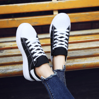 2021新款春季潮流帆布鞋韩版松糕板鞋增高休闲男鞋子厚底潮鞋夏天