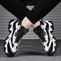 2020新款秋季变色龙男鞋高帮板鞋夜光韩版潮流运动权志龙邹菊潮鞋