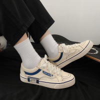 帆布鞋女学生韩版春季情侣潮流原宿风百搭ins滑板鞋学院风小白鞋