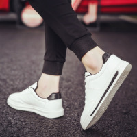 2021新款春季小白男鞋帆布韩版潮流板鞋男士休闲社会精神小伙潮鞋