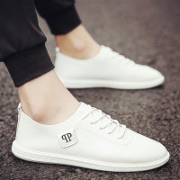 夏季新款薄底透气小白男鞋休闲百搭韩版潮流精神小伙2021春季潮鞋