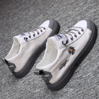 2021年新款帆布男鞋秋季休闲板鞋透气老北京布鞋一脚蹬懒人潮鞋子