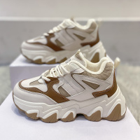 老爹鞋女秋2022新款厚底显脚小潮ins港风休闲运动鞋