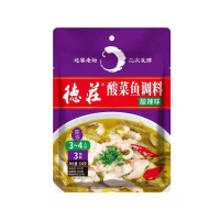 德庄酸辣味酸菜鱼调料300g