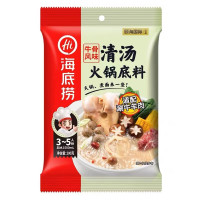 海底捞 牛骨风味清汤火锅底料200g