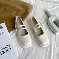 苏芈小皮鞋女英伦风2021春季新款玛丽珍jk制服鞋早春日系大头娃娃单鞋