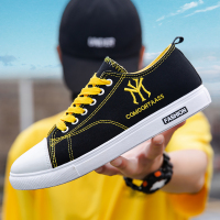 苏芈春季男鞋透气帆布鞋男韩版潮流百搭运动板鞋子男潮鞋学生休闲布鞋