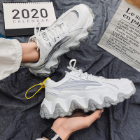 苏芈2021新款春季男鞋韩版百搭潮流小白板鞋透气网面运动休闲老爹潮鞋