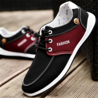 苏芈夏季老北京布鞋工作鞋子男韩版潮流运动休闲鞋百搭男士透气帆布鞋