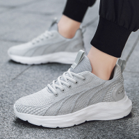 苏芈2021新款男鞋春季网面男士秋鞋中学生透气飞织百搭运动休闲跑步鞋