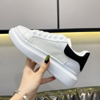 苏芈小白鞋2021新款女鞋夏季薄款透气网面松糕厚底板鞋春秋百搭内增高