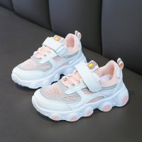 苏芈儿童网鞋透气网面女童鞋2021春夏款单网运动鞋薄款女孩镂空老爹鞋