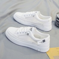 苏芈小白鞋女夏季网鞋2021新款平底女鞋休闲透气网面单鞋百搭板鞋女潮