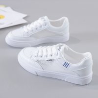 苏芈小白鞋女2021夏季新款网鞋学生薄款透气百搭网面鞋子休闲单鞋女鞋