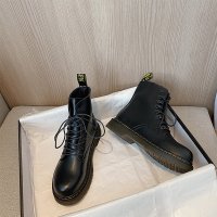 苏芈2021年新款英伦风厚底短靴女薄款dr八孔1460马丁靴女春秋单靴