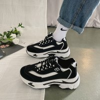 苏芈老爹鞋女潮ins2021新款透气网面春秋女运动休闲鞋子