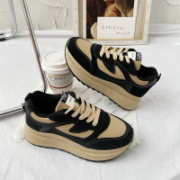 苏芈小蛮腰鞋港风老爹鞋女2022春季新款轻便跑步鞋休闲炸街运动鞋