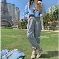 枫述一件懒人zui爱 时髦轻松出街 百搭显瘦 束口休闲裤0.35KG