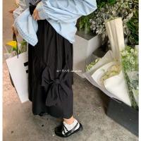 枫述蝴蝶结申请加入你的衣柜!百搭显瘦 半身裙0.45KG