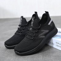 飞织鞋女春季新款软底舒适休闲运动鞋老北京布鞋女平底健步鞋