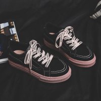 2021春季新款帆布女鞋韩版百搭学生黑色布鞋夏季休闲潮鞋小鞋