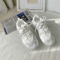 老爹鞋女2020新款秋冬厚底百搭韩版复古轻便舒适休闲跑步运动鞋潮