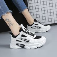网红显脚小运动老爹鞋女ins潮2021年新款春季百搭原宿火休闲鞋