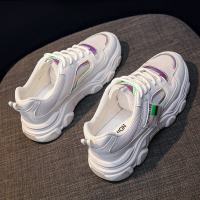 老爹鞋女2021年春季新款厚底松糕透气百搭运动鞋火休闲鞋ins潮