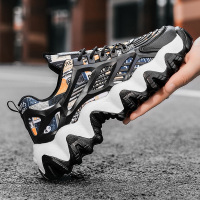 男鞋2021新款春季老爹板鞋男韩版潮流百搭休闲增高运动鞋子男潮鞋