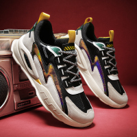 男鞋2021年春季新款潮流板鞋男韩版运动休闲百搭增高老爹篮球潮鞋