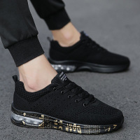 2021新款春季男士运动休闲跑步潮鞋韩版潮流百搭男鞋飞织网面板鞋