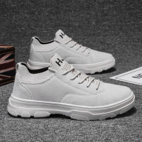春季男鞋新款潮流防水防滑户外运动工作上班轻便防臭耐磨劳保潮鞋