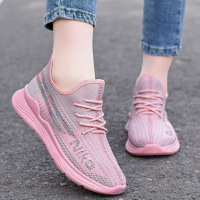 枫述老北京布鞋女鞋百搭休闲透气女士运动鞋轻便飞织跑步鞋绑带鞋