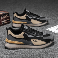 枫述浩壤2022春季新款爆米花男鞋韩版潮流百搭休闲运动老爹鞋ins男士跑鞋