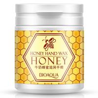 金手腊手面膜手套金蜂蜜牛奶手蜡手膜抖音同款补水手腊嫩白可撕拉 2盒装 170g*2盒