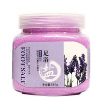 薰衣草盐泡脚粉 皮浴足足盐海盐洗脚浴盐搓脚火盐去角质死皮角质足浴盐浴足泡脚粉