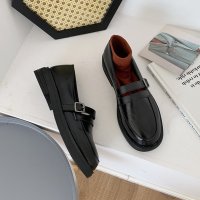 枫述英伦风小皮鞋女2021年春季新款百搭黑色jk复古乐福鞋平底工作单鞋